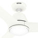 Hunter - 50048 - 52" Ceiling Fan - Aeronaut - Matte White