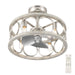 Hunter - 50104 - 22" Fandelier - Haven Fandelier - Brushed Nickel