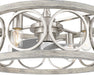 Hunter - 50104 - 22" Fandelier - Haven Fandelier - Brushed Nickel