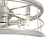 Hunter - 50106 - 22" Fandelier - Bridgette Fandelier - Brushed Nickel