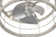 Hunter - 50106 - 22" Fandelier - Bridgette Fandelier - Brushed Nickel