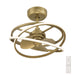 Hunter - 50460 - 20" Fandelier - Cirro Fandelier - Luxe Gold