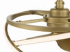 Hunter - 50460 - 20" Fandelier - Cirro Fandelier - Luxe Gold