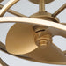 Hunter - 50460 - 20" Fandelier - Cirro Fandelier - Luxe Gold