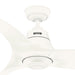 Hunter - 53512 - 60" Ceiling Fan - Arwen - Matte White
