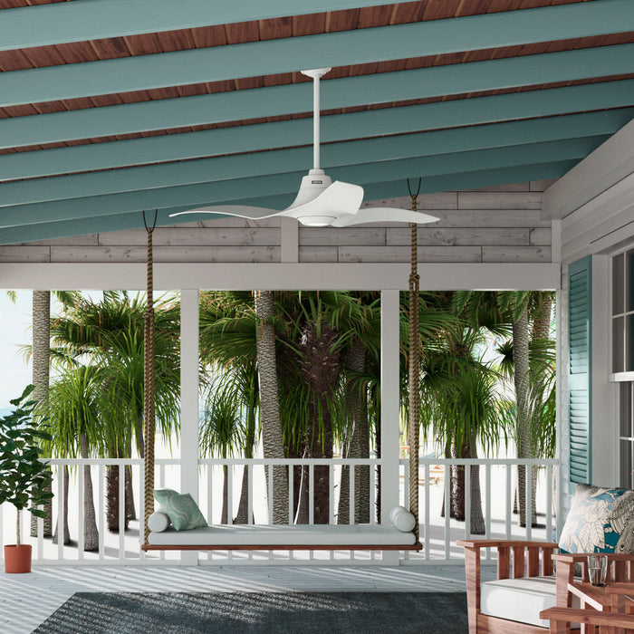 Hunter - 53512 - 60" Ceiling Fan - Arwen - Matte White