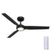 Hunter - 53518 - 52" Ceiling Fan - Zentech - Matte Black
