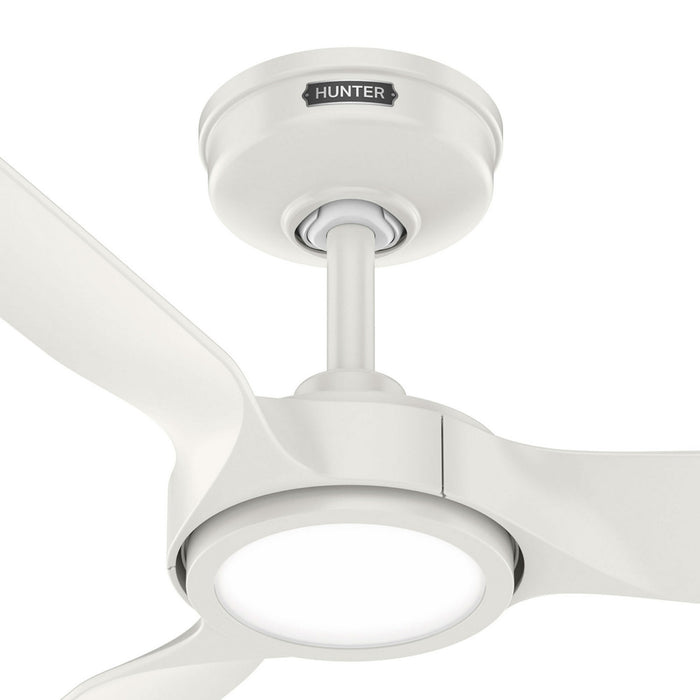 Hunter - 53519 - 52" Ceiling Fan - Zentech - Fresh White
