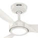 Hunter - 53519 - 52" Ceiling Fan - Zentech - Fresh White