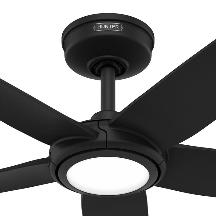 Hunter - 53638 - 52" Ceiling Fan - Zentech - Matte Black