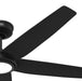 Hunter - 53638 - 52" Ceiling Fan - Zentech - Matte Black