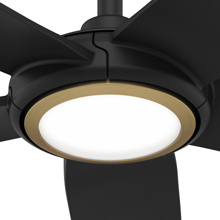 Hunter - 53638 - 52" Ceiling Fan - Zentech - Matte Black