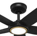 Hunter - 53639 - 44" Ceiling Fan - Zentech - Matte Black