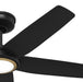 Hunter - 53639 - 44" Ceiling Fan - Zentech - Matte Black
