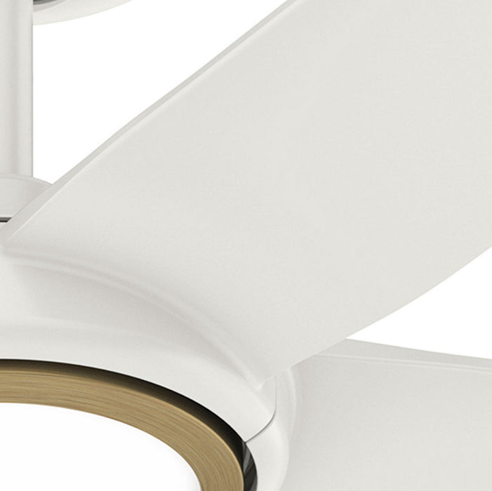 Hunter - 53640 - 52" Ceiling Fan - Zentech - Fresh White