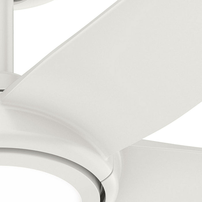 Hunter - 53641 - 44" Ceiling Fan - Zentech - Fresh White