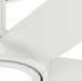 Hunter - 53641 - 44" Ceiling Fan - Zentech - Fresh White