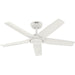 Hunter - 53641 - 44" Ceiling Fan - Zentech - Fresh White
