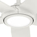 Hunter - 53641 - 44" Ceiling Fan - Zentech - Fresh White
