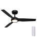Hunter - 53642 - 44" Ceiling Fan - Zentech - Matte Black