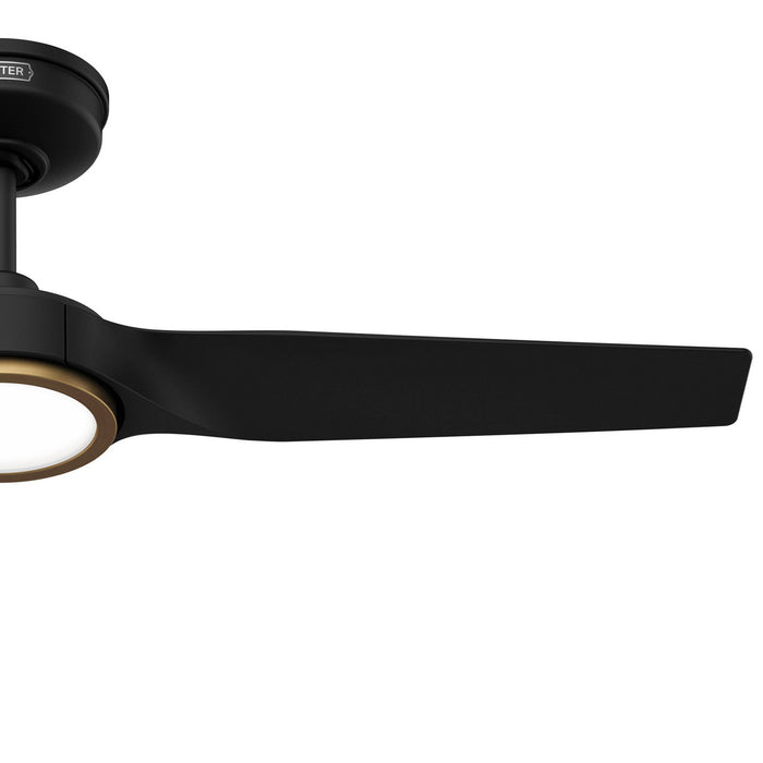 Hunter - 53642 - 44" Ceiling Fan - Zentech - Matte Black