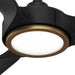 Hunter - 53642 - 44" Ceiling Fan - Zentech - Matte Black
