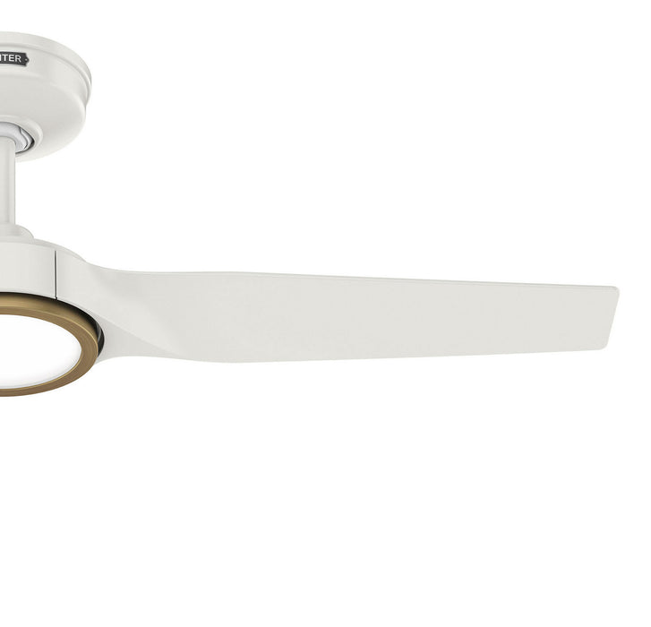 Hunter - 53643 - 44" Ceiling Fan - Zentech - Fresh White