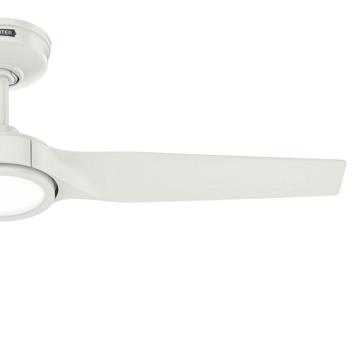 Hunter - 53643 - 44" Ceiling Fan - Zentech - Fresh White
