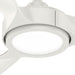 Hunter - 53643 - 44" Ceiling Fan - Zentech - Fresh White