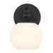 Millennium - 201101-MB - One Light Wall Sconce - Orlisse - Matte Black