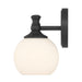 Millennium - 201101-MB - One Light Wall Sconce - Orlisse - Matte Black
