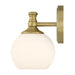 Millennium - 201101-VB - One Light Wall Sconce - Orlisse - Vintage Brass