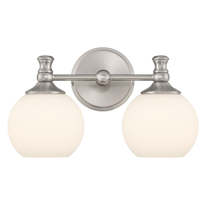 Millennium - 201102-BN - Two Light Vanity - Orlisse - Brushed Nickel