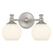 Millennium - 201102-BN - Two Light Vanity - Orlisse - Brushed Nickel