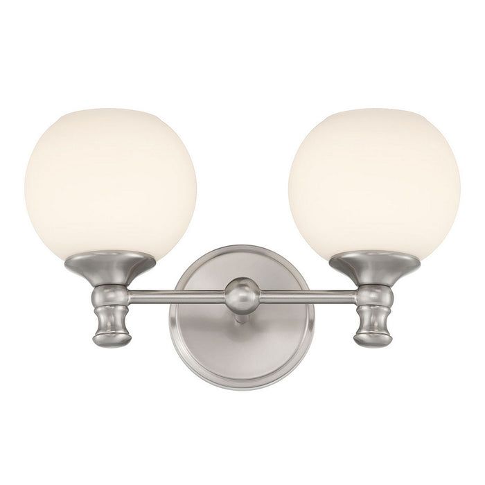 Millennium - 201102-BN - Two Light Vanity - Orlisse - Brushed Nickel