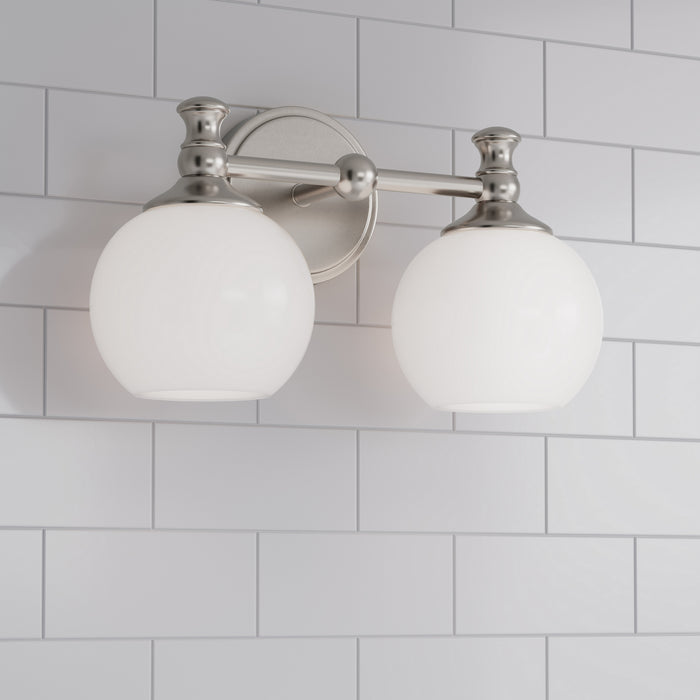 Millennium - 201102-BN - Two Light Vanity - Orlisse - Brushed Nickel