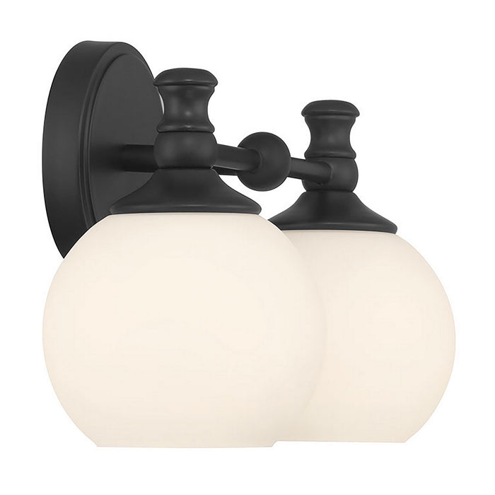Millennium - 201102-MB - Two Light Vanity - Orlisse - Matte Black