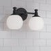 Millennium - 201102-MB - Two Light Vanity - Orlisse - Matte Black