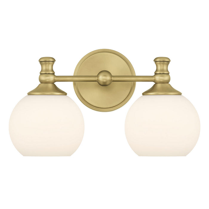 Millennium - 201102-VB - Two Light Vanity - Orlisse - Vintage Brass