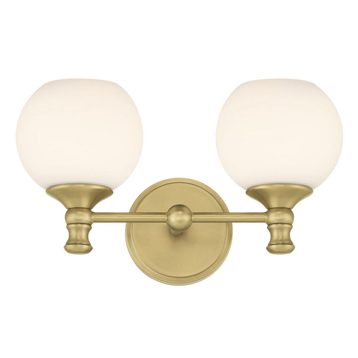 Millennium - 201102-VB - Two Light Vanity - Orlisse - Vintage Brass