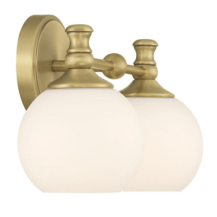 Millennium - 201102-VB - Two Light Vanity - Orlisse - Vintage Brass