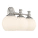 Millennium - 201103-BN - Three Light Vanity - Orlisse - Brushed Nickel