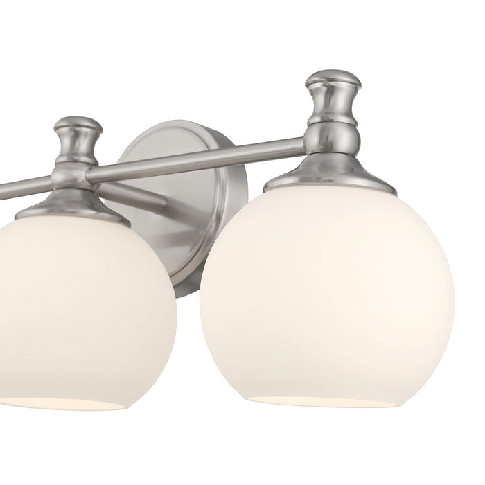 Millennium - 201103-BN - Three Light Vanity - Orlisse - Brushed Nickel