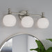 Millennium - 201103-BN - Three Light Vanity - Orlisse - Brushed Nickel