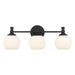 Millennium - 201103-MB - Three Light Vanity - Orlisse - Matte Black