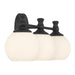 Millennium - 201103-MB - Three Light Vanity - Orlisse - Matte Black
