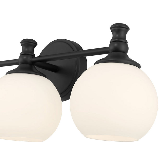 Millennium - 201103-MB - Three Light Vanity - Orlisse - Matte Black