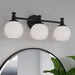 Millennium - 201103-MB - Three Light Vanity - Orlisse - Matte Black