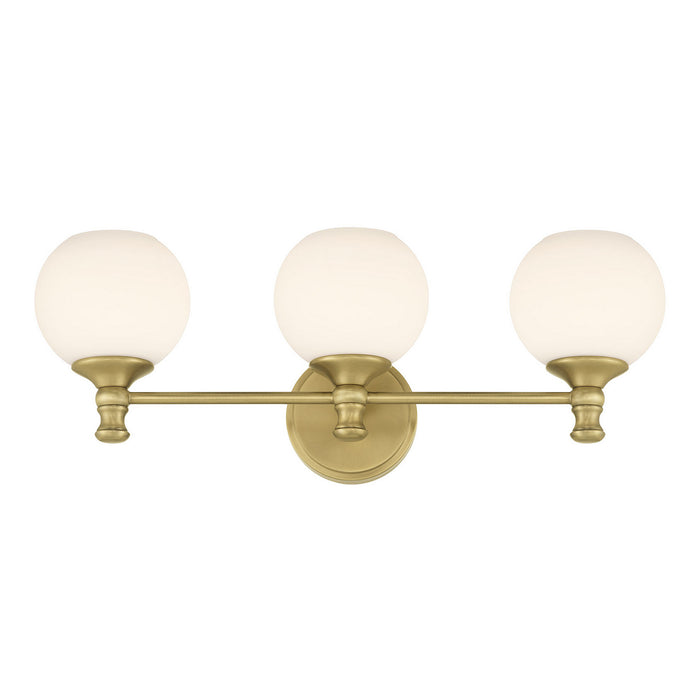 Millennium - 201103-VB - Three Light Vanity - Orlisse - Vintage Brass