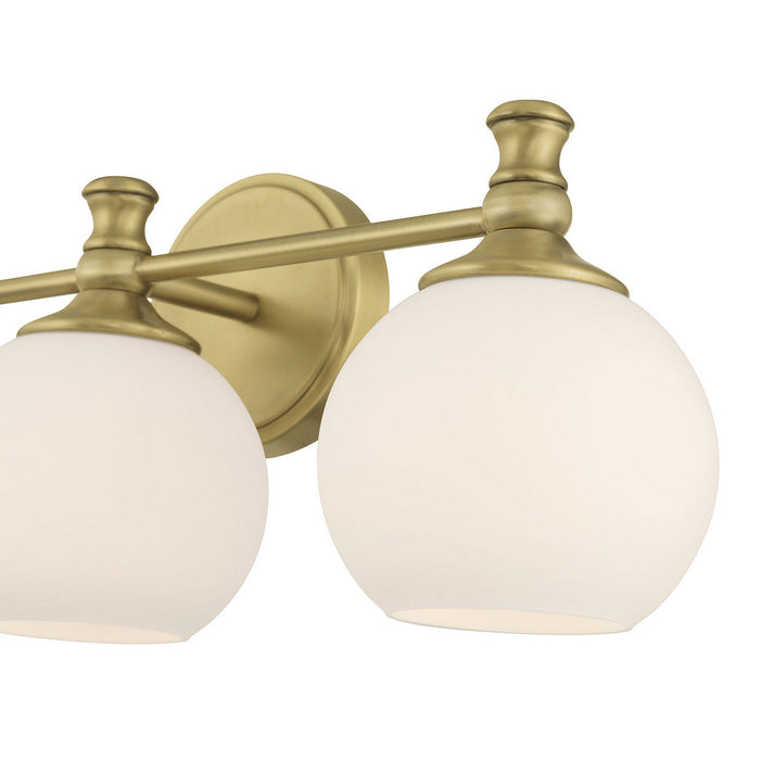 Millennium - 201103-VB - Three Light Vanity - Orlisse - Vintage Brass
